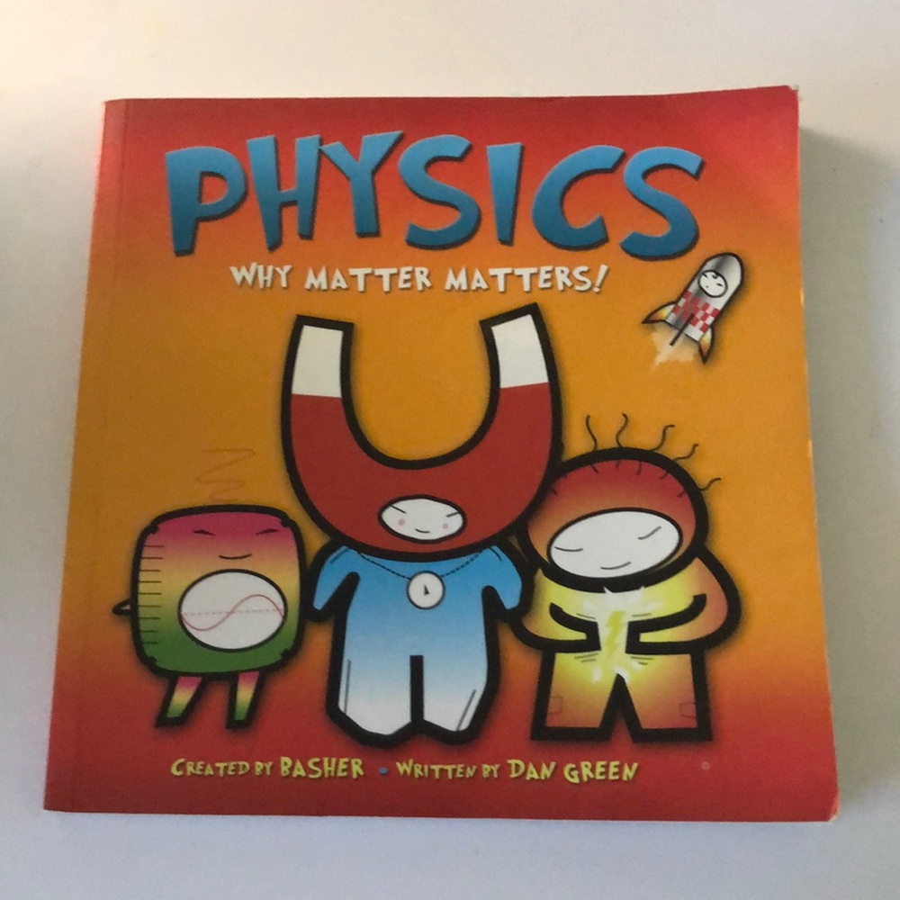 3/$20💫 physics breakdown cartoon book